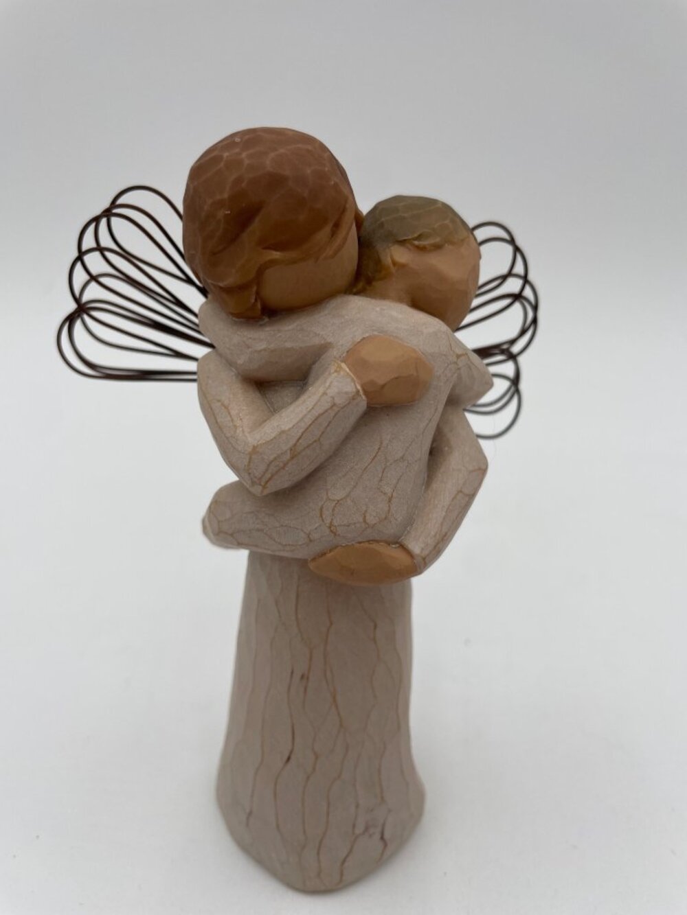 Willow Tree Angels Embrace Figurine 2002 Hand-Painted Sculpture 5.5"